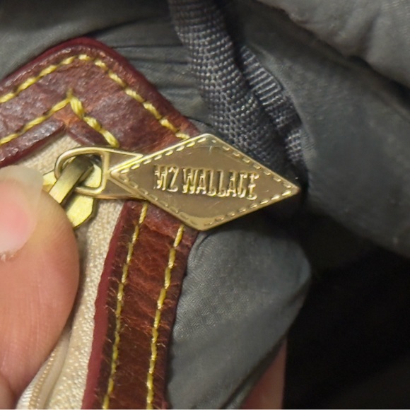 MZ Wallace Gray Quilted Backpack with Metallic Hardware - Picture 11 of 17